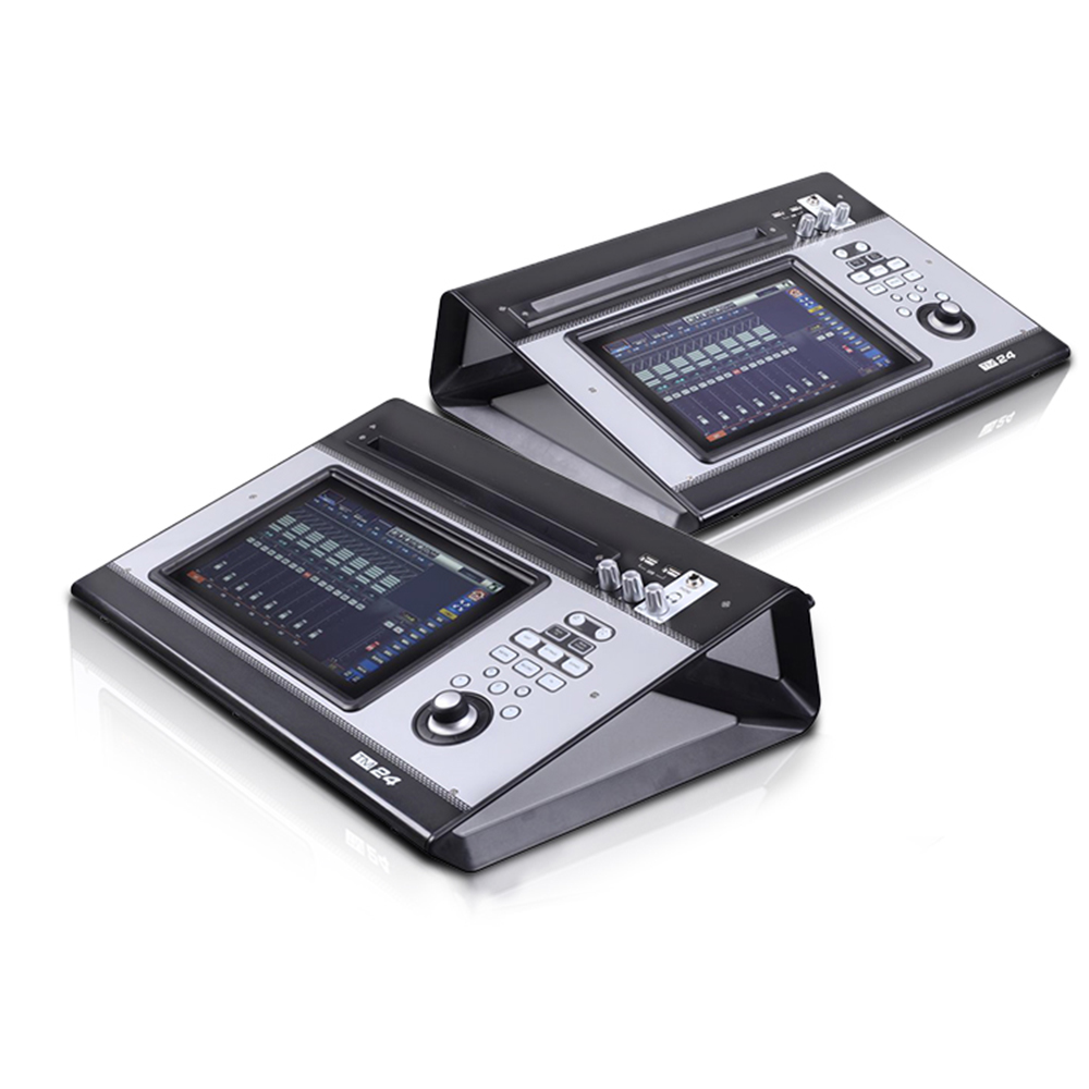  Dual DSP Dante Digital Audio Powered Mixer Wifi Interface Ipad Controlled With High Quality 